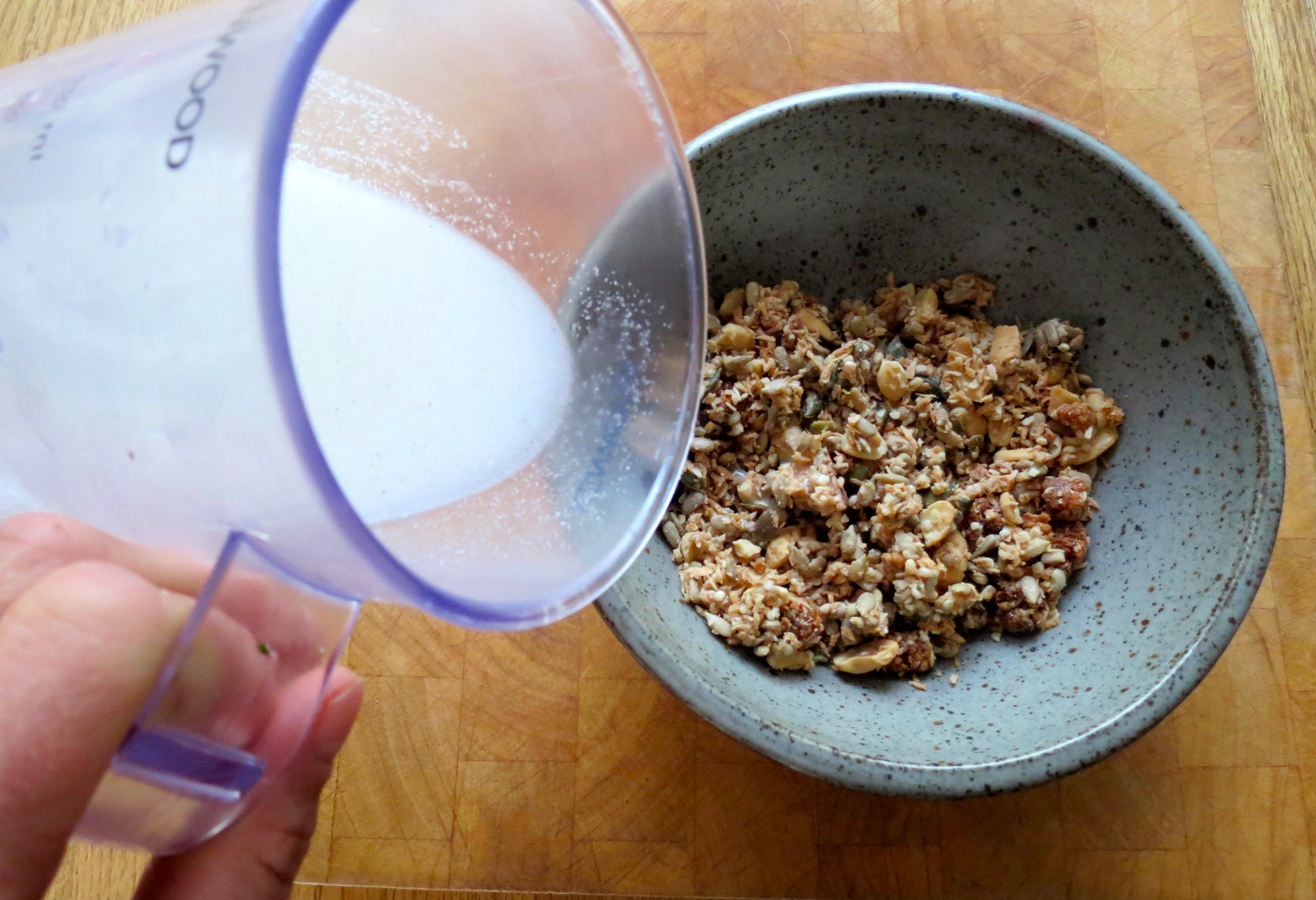 Healthy Breakfast Recipe and Homemade Milk!